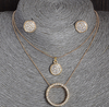 Jewelry set gold women Rimantojewelry